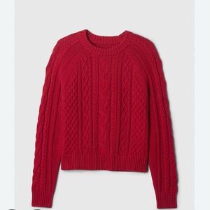 GAP cable knit cotton sweater
